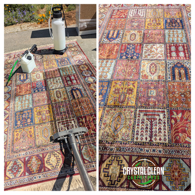 High End Area Rug Cleaning Service Project in Davis CA 95616