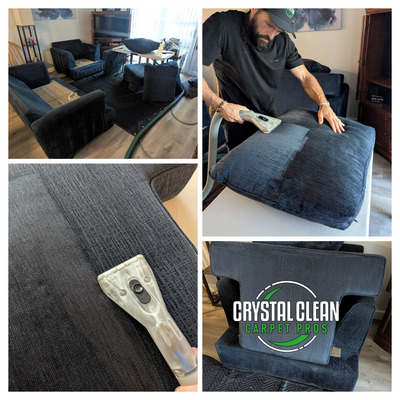 Upholstery Cleaning And Carpet Cleaning Services Project in Sacramento CA 95825