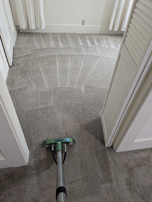 Carpet Cleaning In Multiple Rooms Project in Sacramento CA 95818
