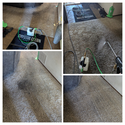 Carpet Cleaning Project in Sacramento CA 95827