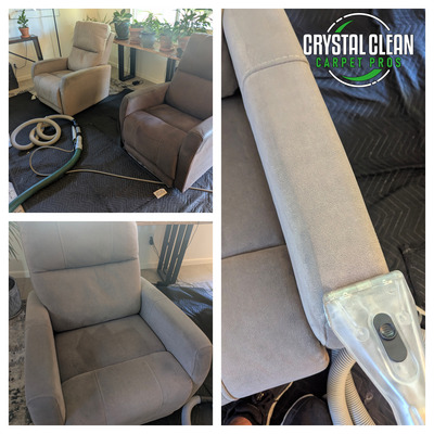 Upholstery Cleaning For Recliner Chairs Project in Citrus Heights CA 95610
