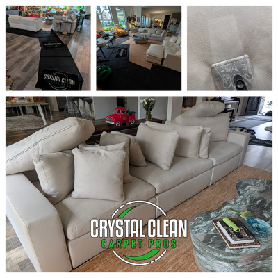 Upholstery And Area Rug Cleaning Services Project in Carmichael CA 95608