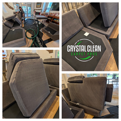 Upholstery Cleaning And Deodorizing Services Project in Folsom CA 95630